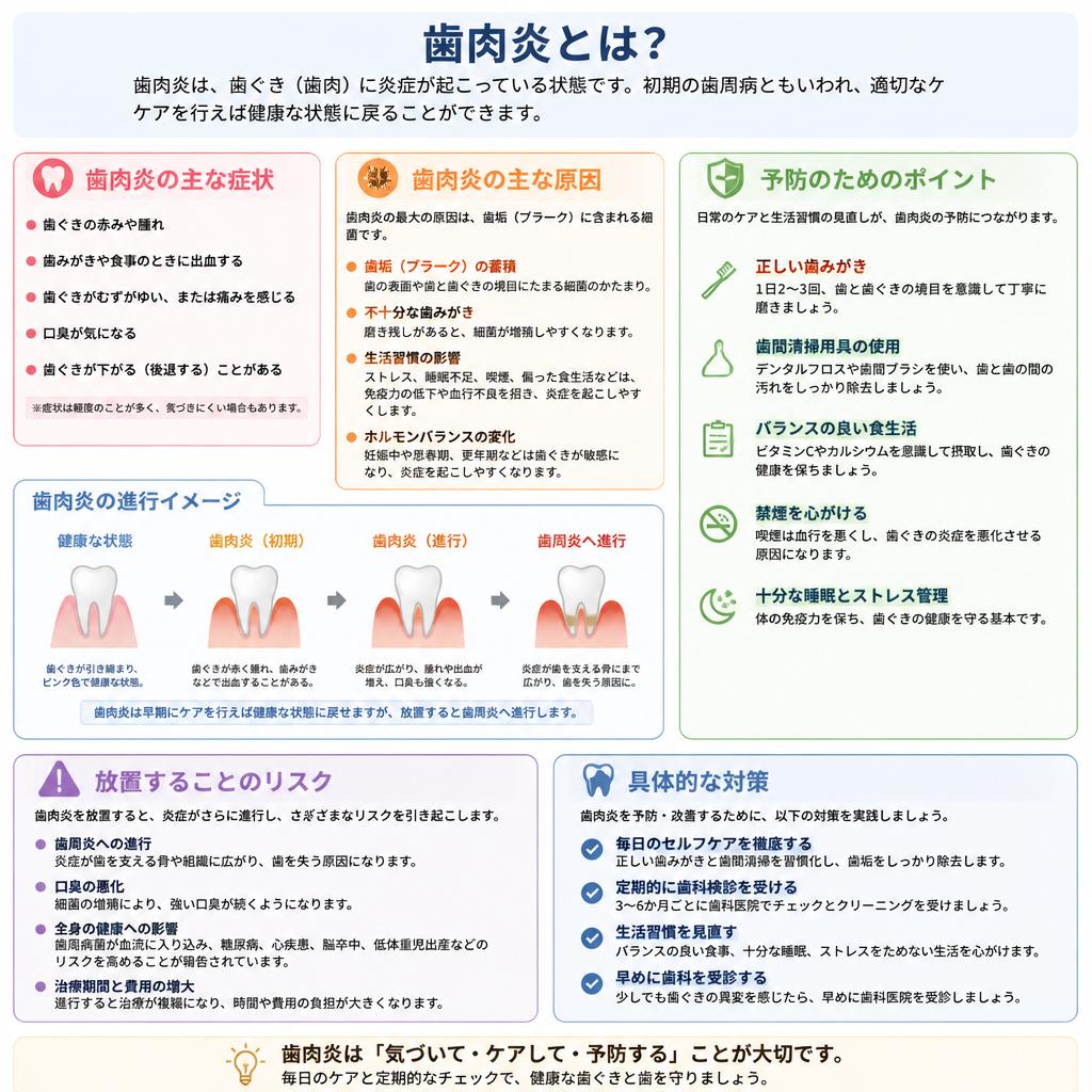 歯肉炎とその予防