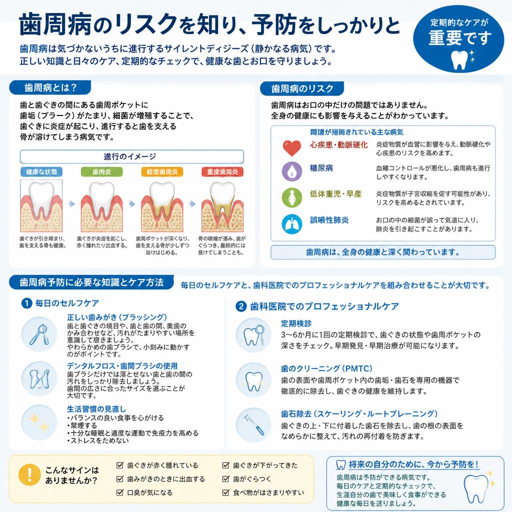 歯周病の予防とケア