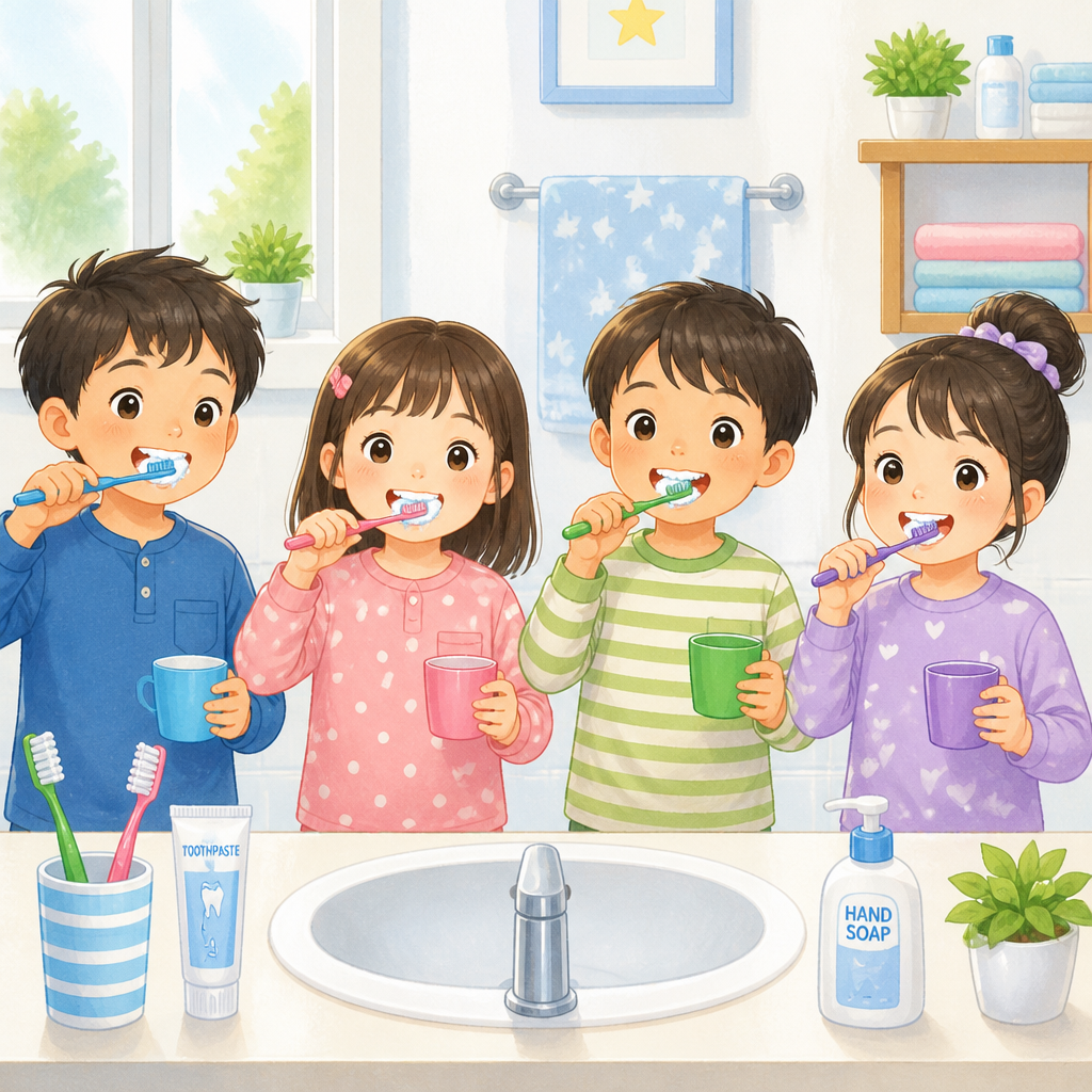 正しい歯磨き習慣を身に付ける